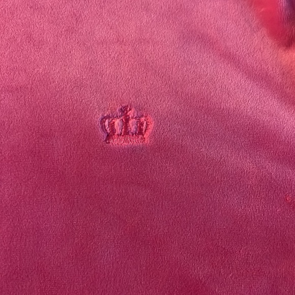‼️SOLD‼️ pink juicy couture velour jacket - Picture 3 of 4